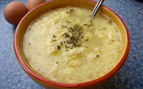 palejo paleo recept egg drop soep